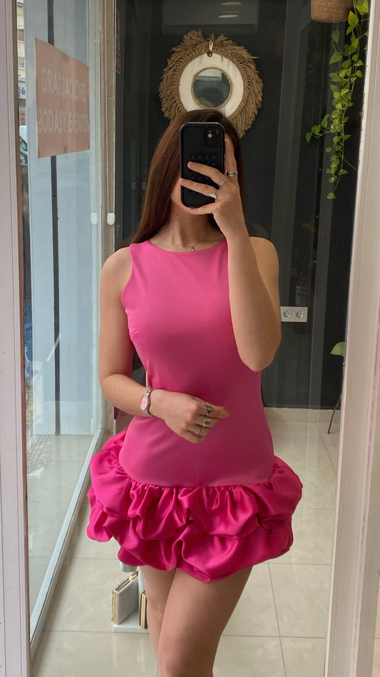 Vestido Volantes