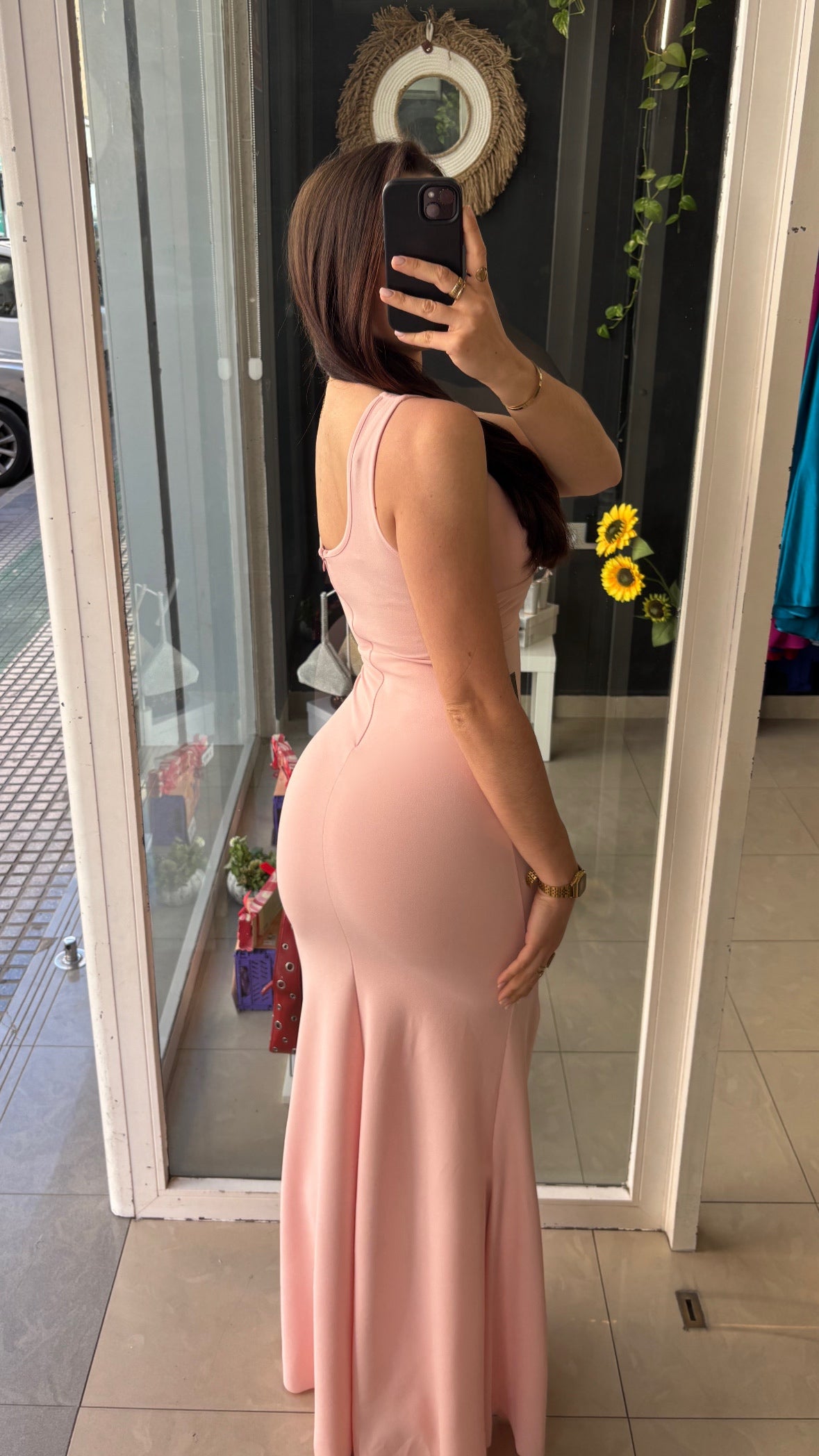 Vestido Nudo Escote