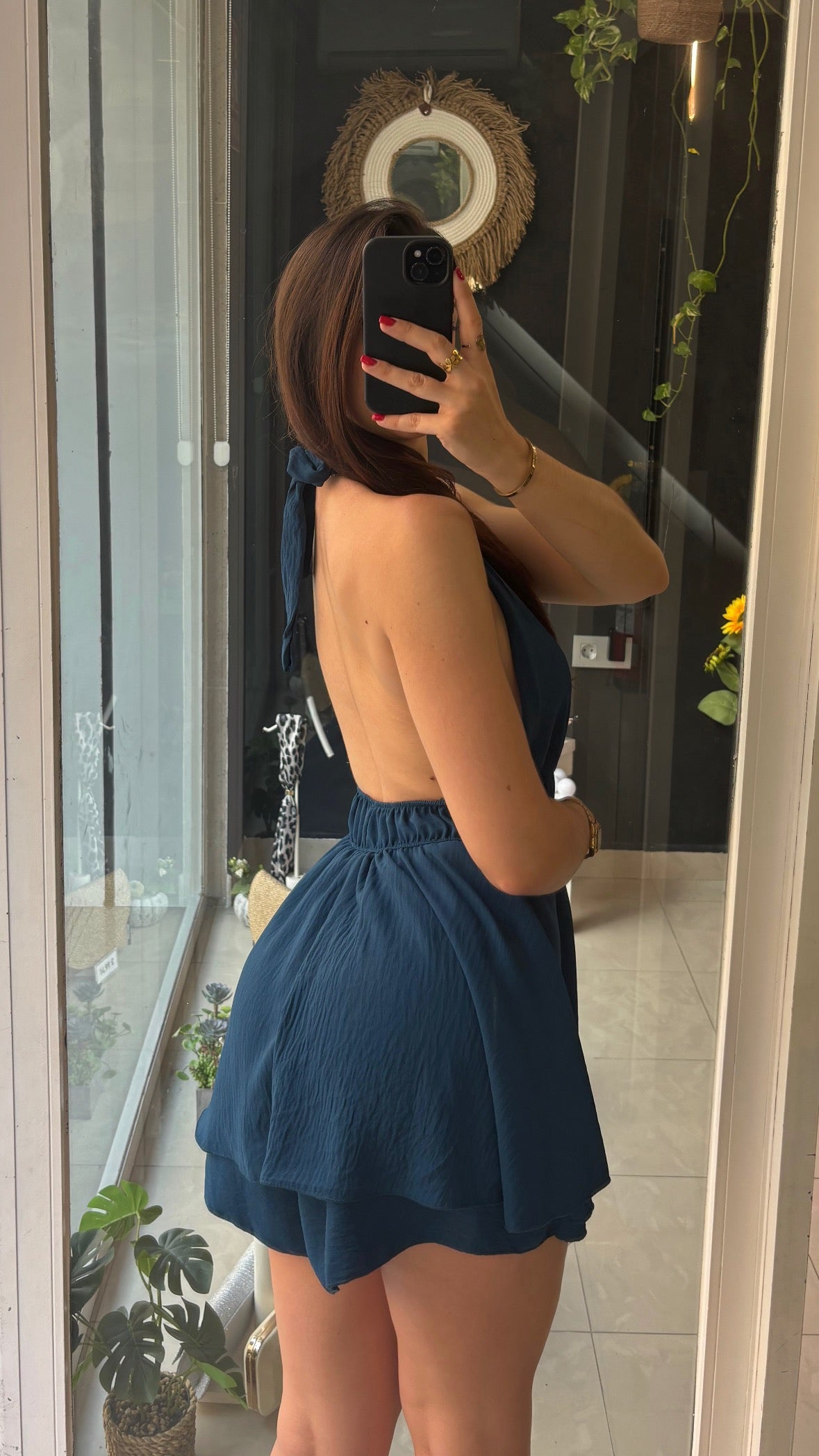 Vestido Corto Vuelo