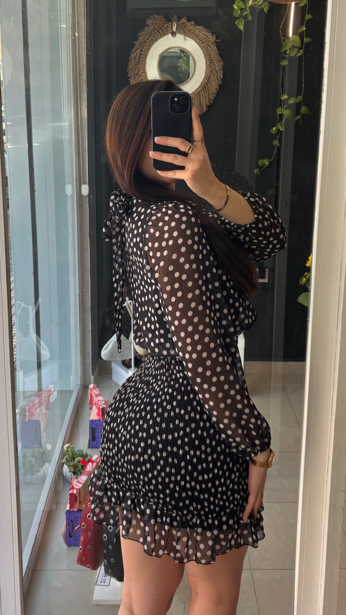 Vestido Lunares