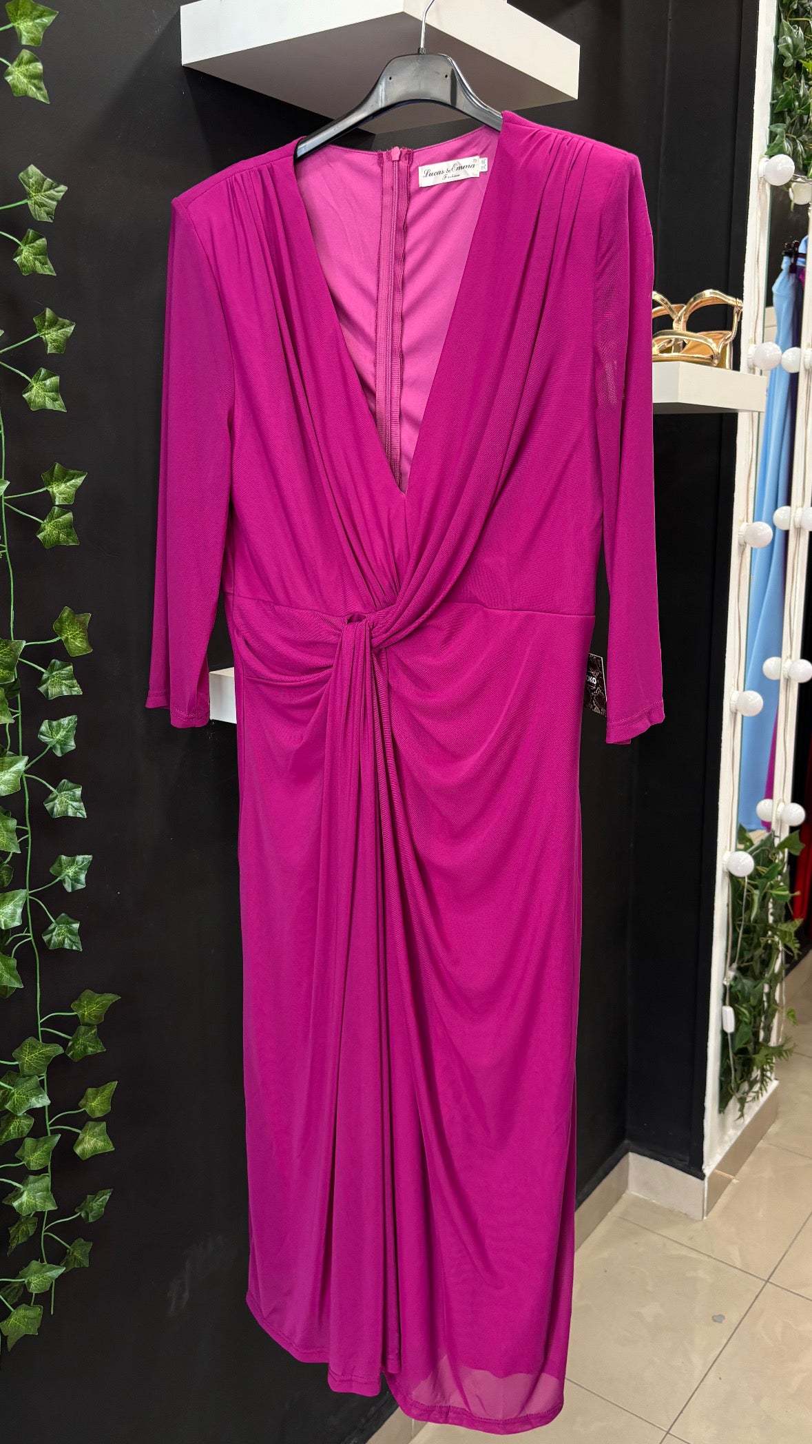 Vestido Corto Talla Grande