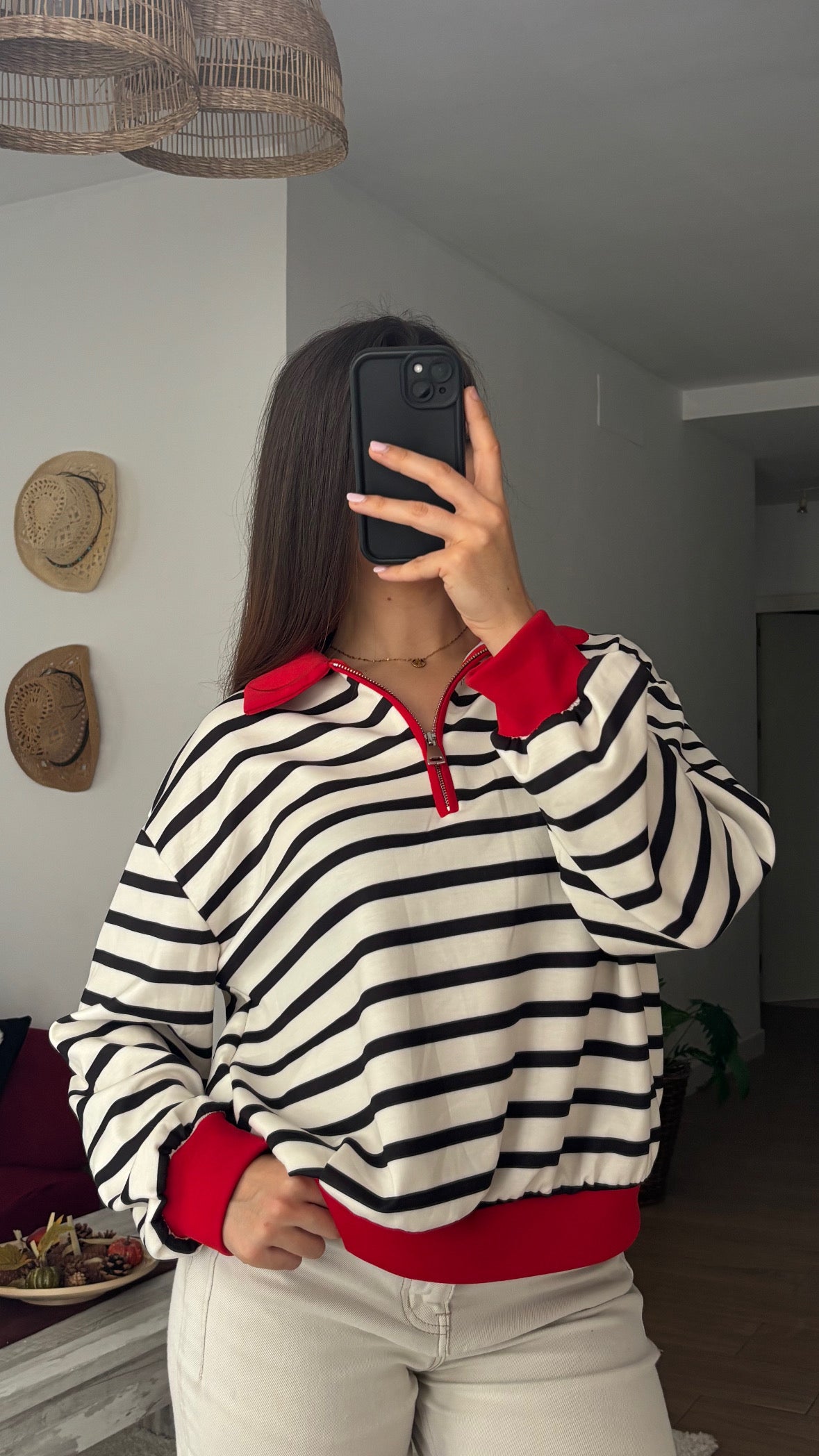 Sudadera Rayas