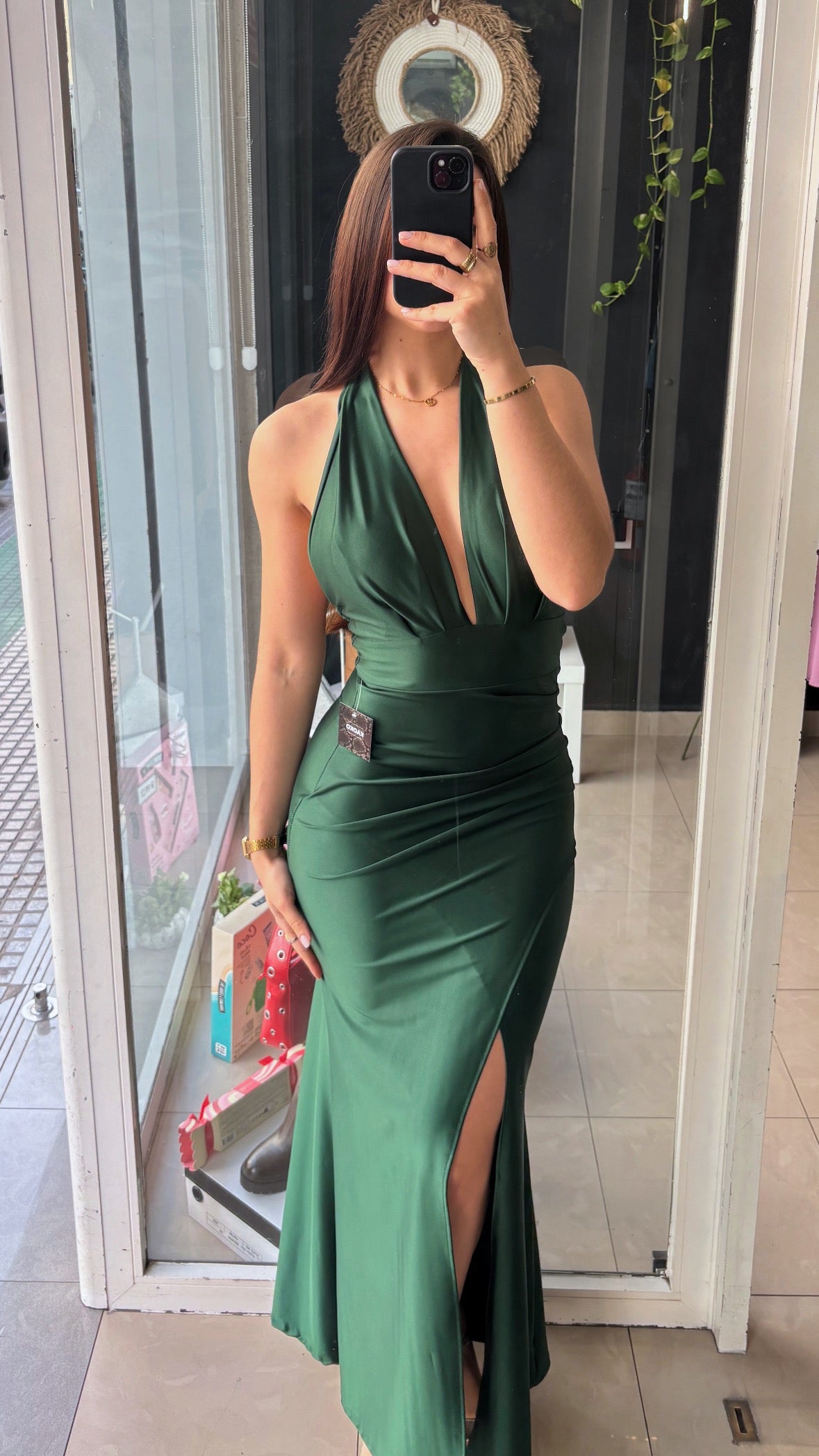 Vestido Halter Espalda