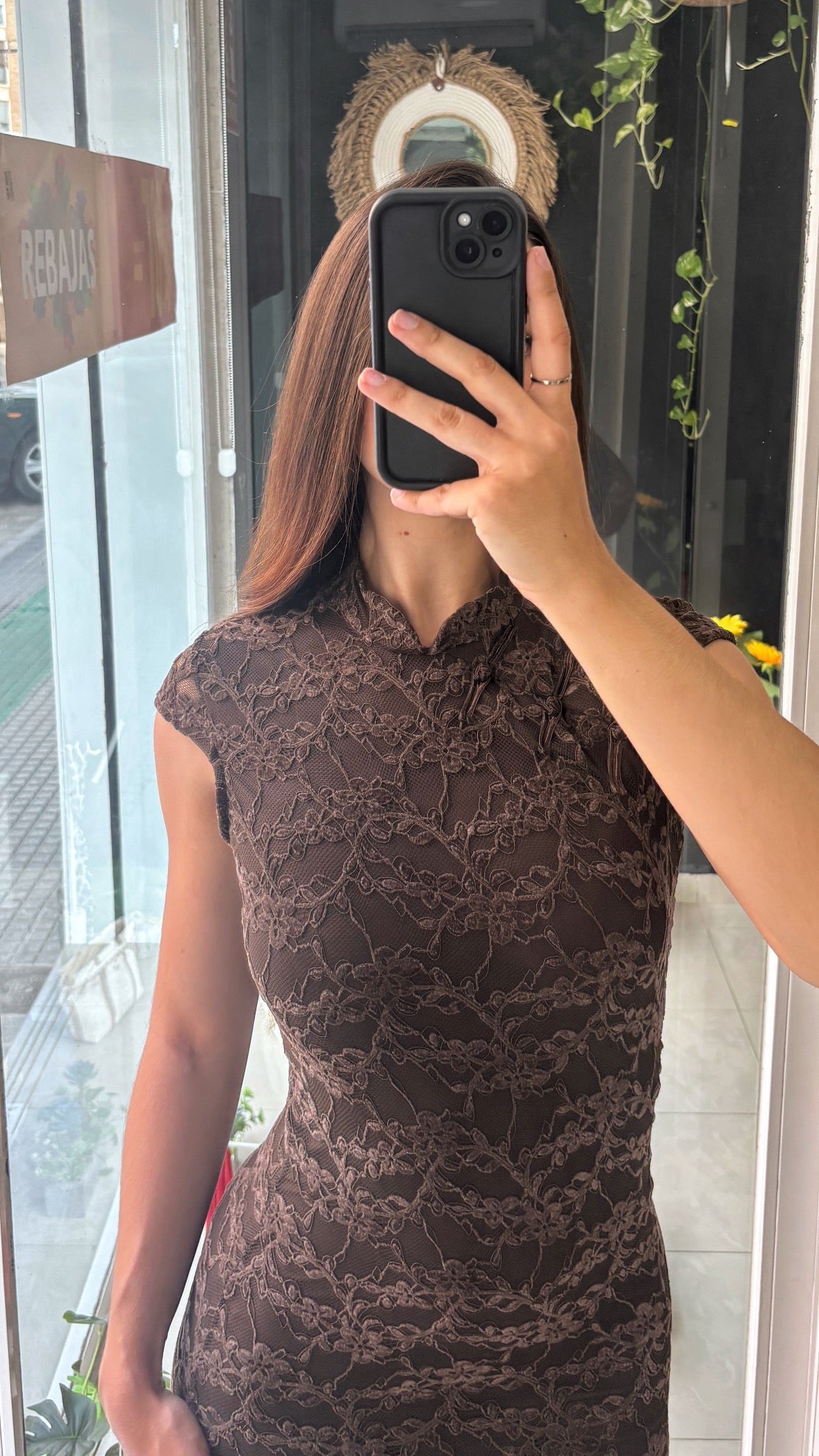 Vestido Japonés Encaje