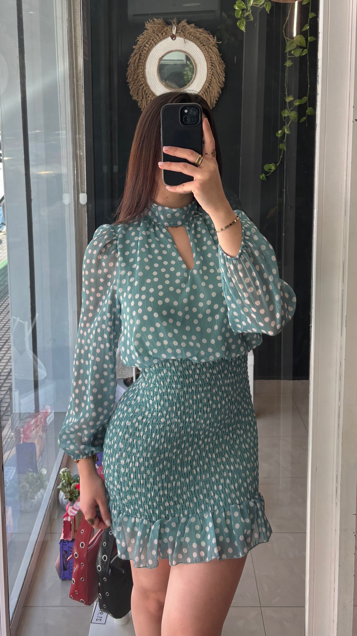 Vestido Lunares