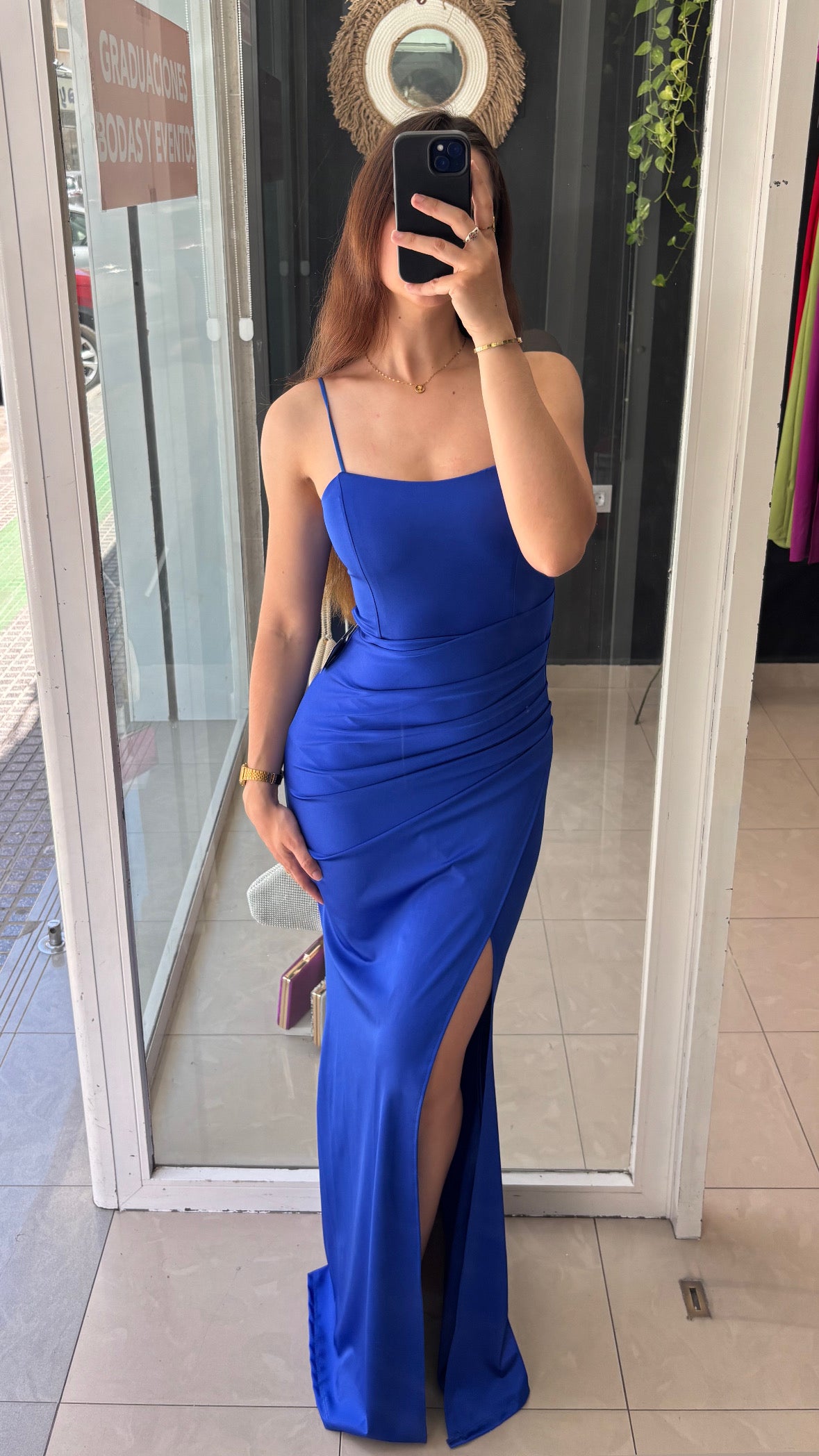 Vestido Honor Espalda Cruzada