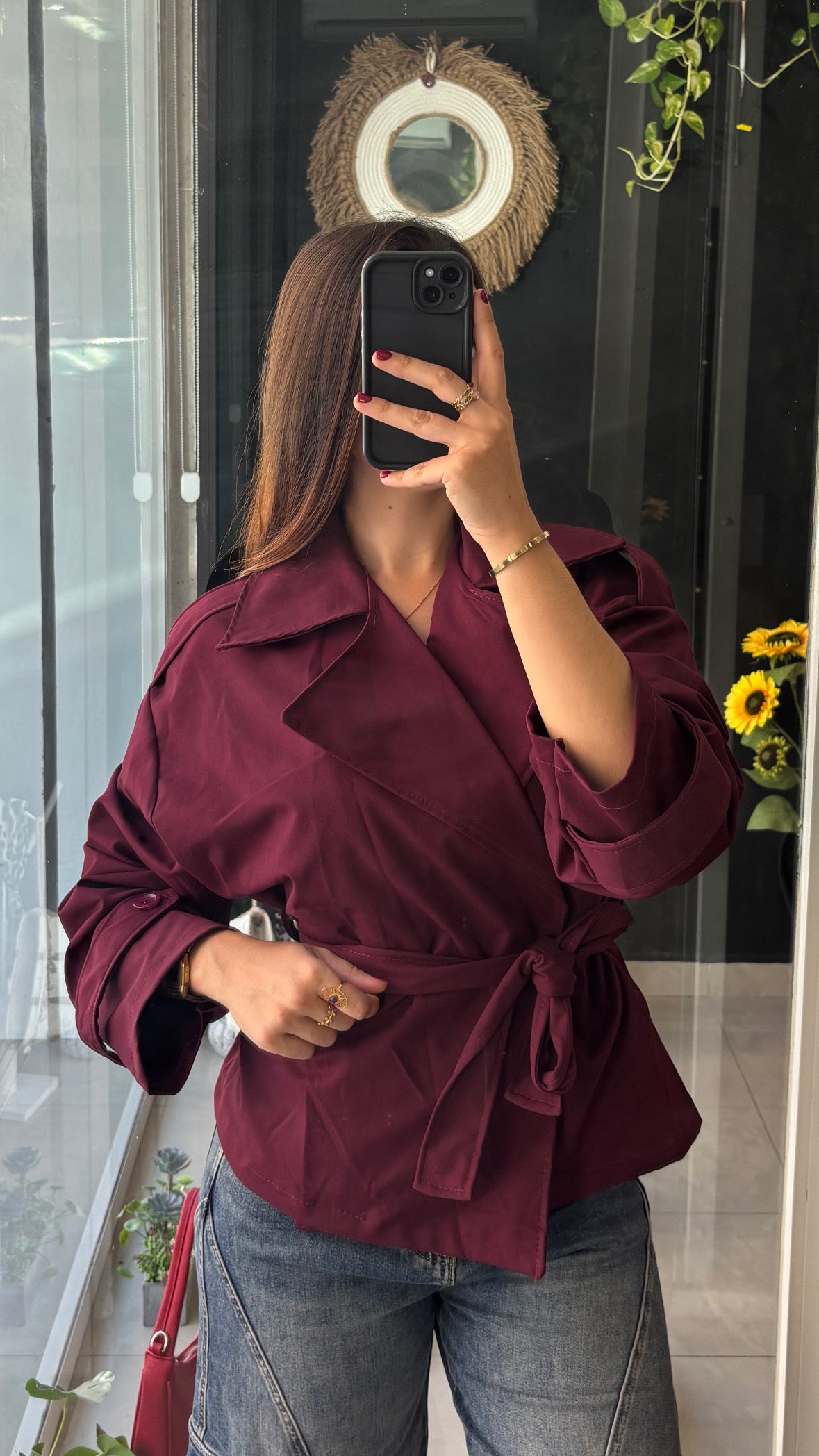 Gabardina Corta