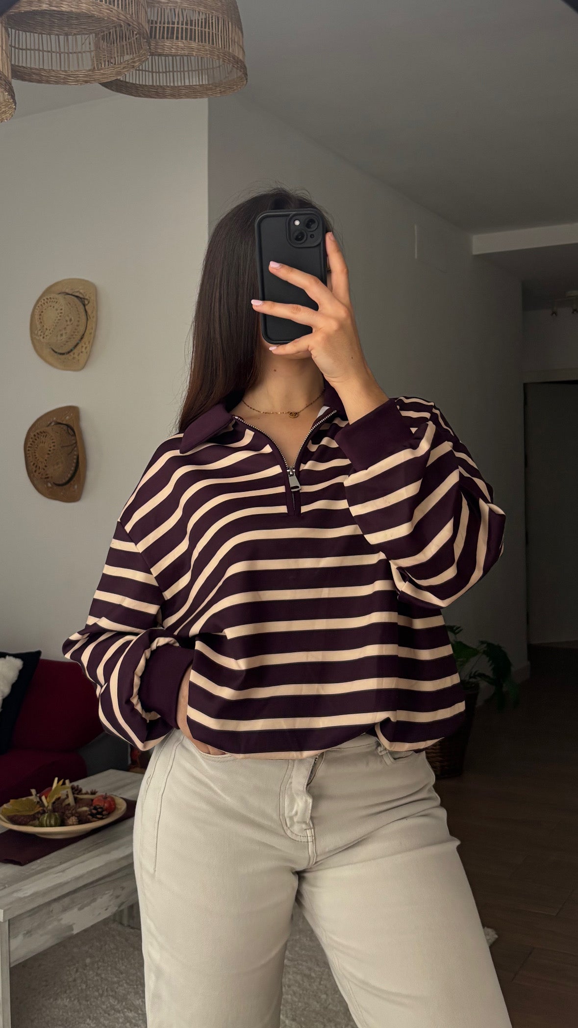 Sudadera Rayas