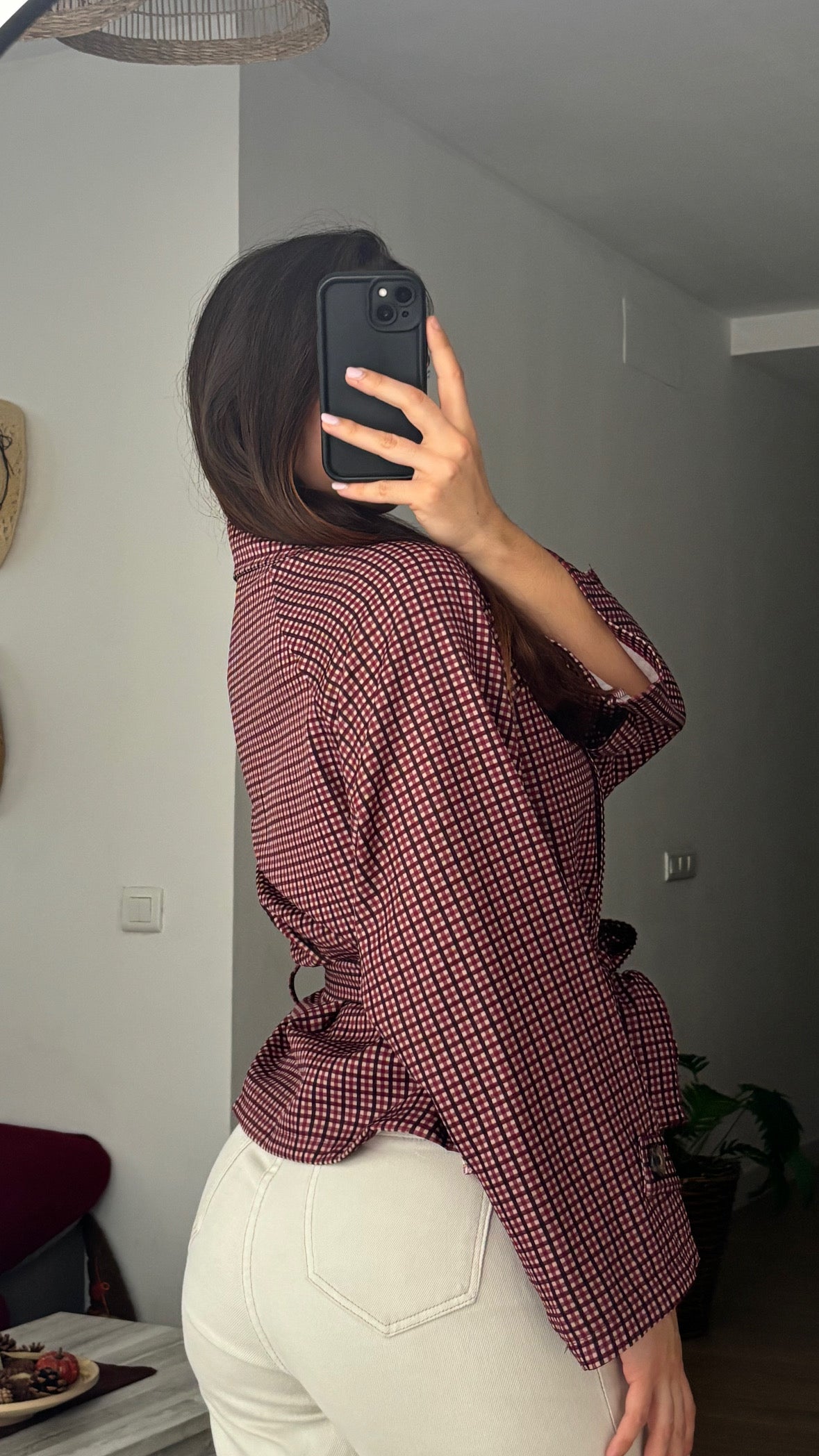 Chaqueta Vichy