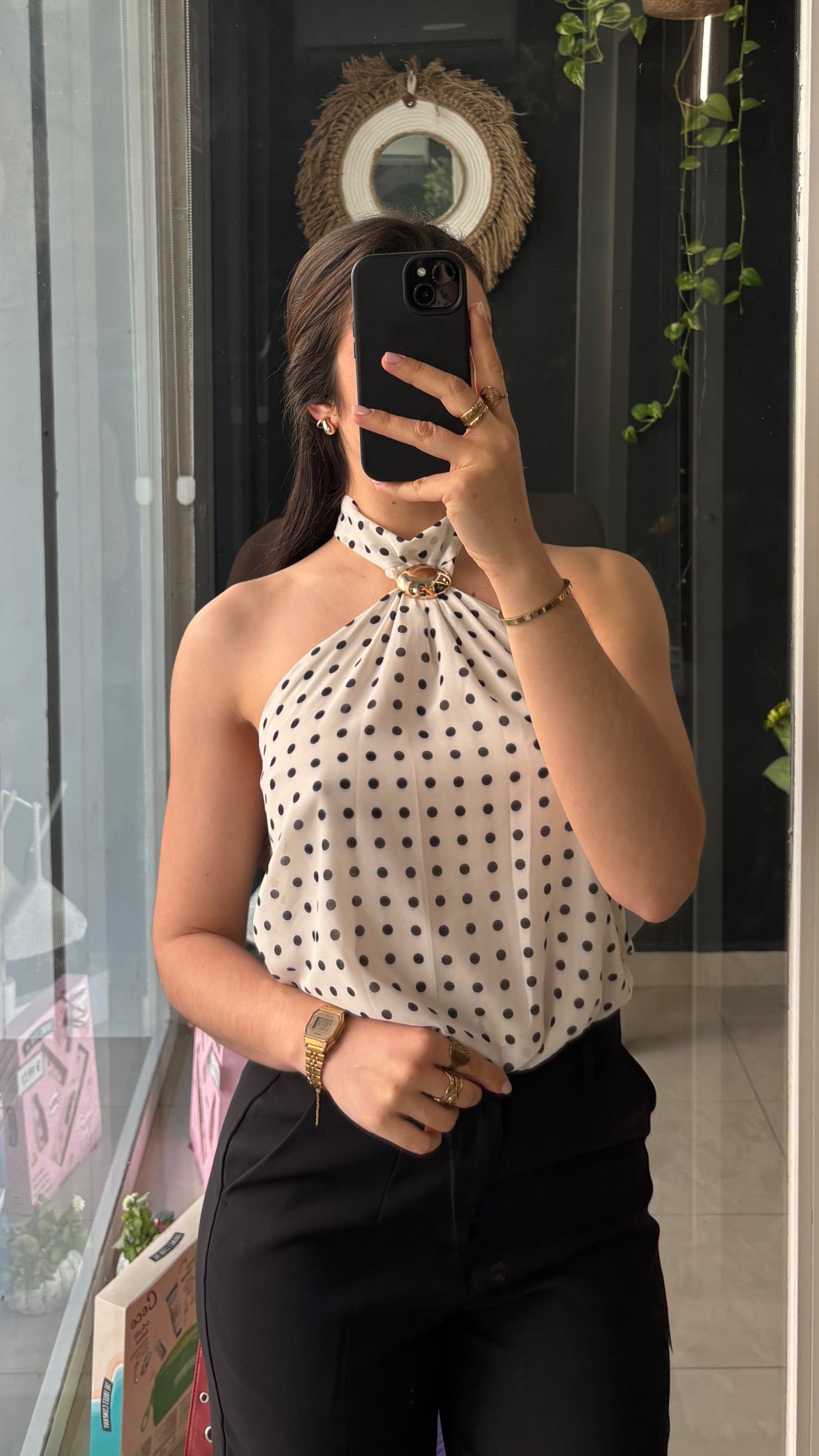 Blusa Lunares