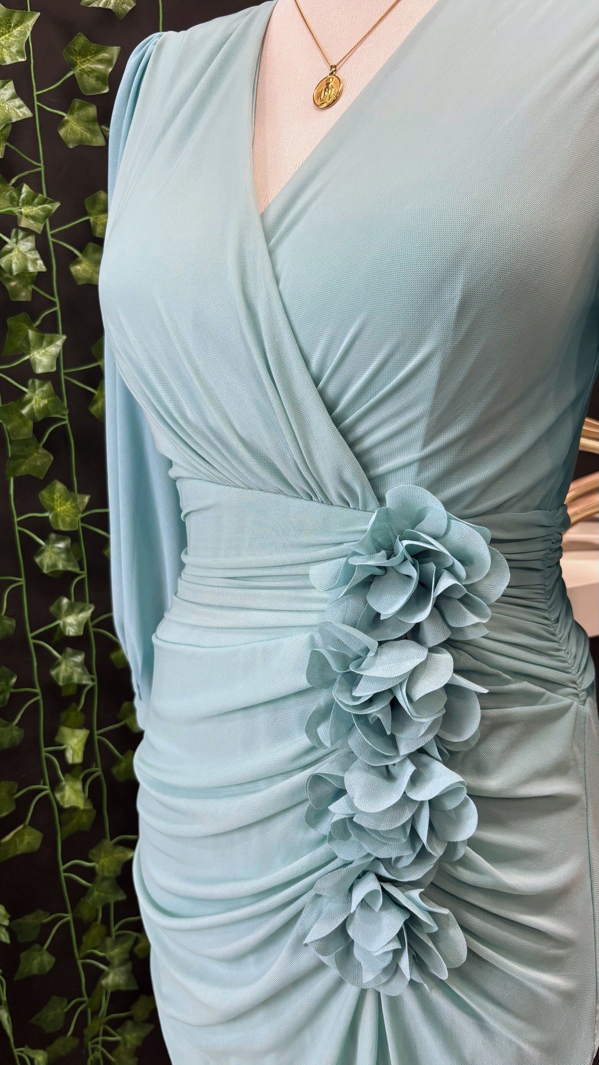 Vestido Midi Flores