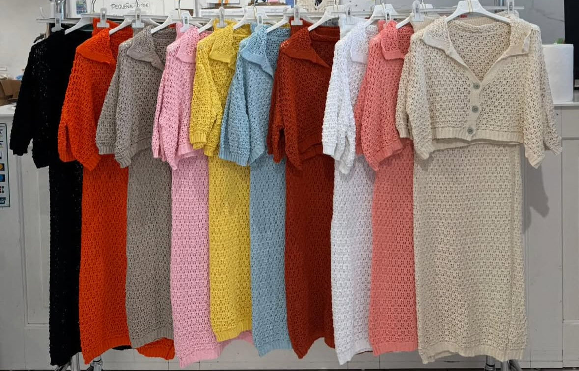 Conjunto Crochet Falda